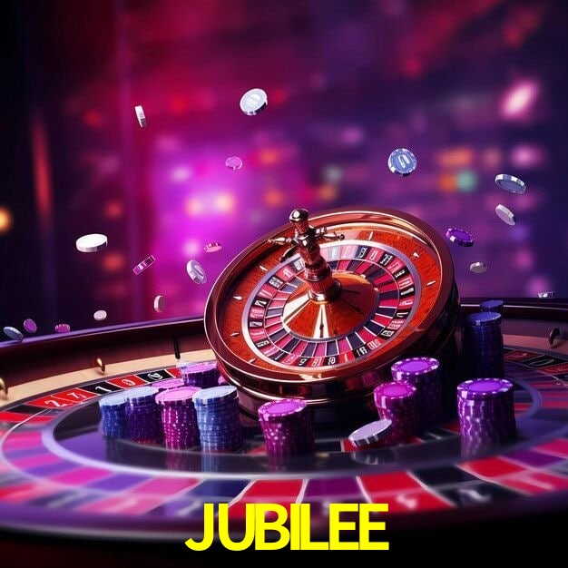JUBILEE Casino - juegos, cajero y retiros Lobby JUBILEE Casino con mesas, rodillos, cajero y acceso móvil seguro